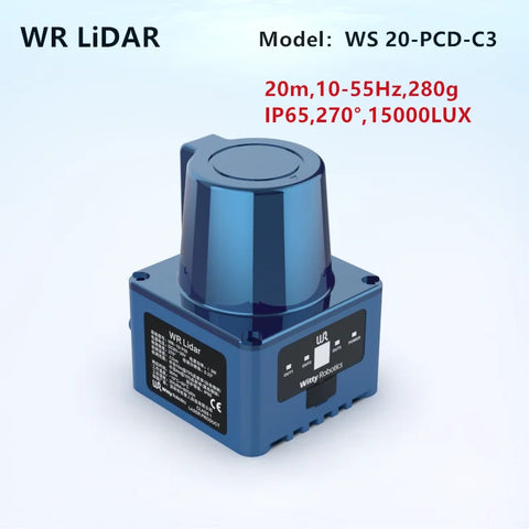 for obstacle avoidance ranging sensor path planning large-screen interaction 20m Outdoor 3irobotix  Lidar scanner TOF
