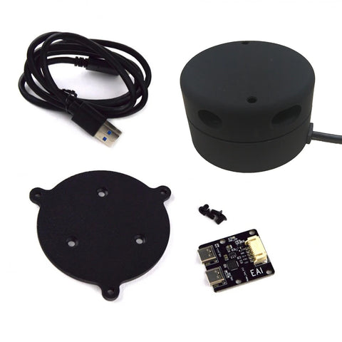 EAI360° scanning laser radar YDLIDAR G2 lidar sensor ROS vehicle navigation path planning obstacle avoidance