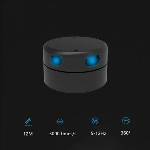 EAI360° scanning laser radar YDLIDAR G2 lidar sensor ROS vehicle navigation path planning obstacle avoidance