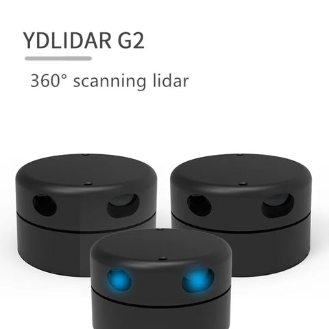 EAI360° scanning laser radar YDLIDAR G2 lidar sensor ROS vehicle navigation path planning obstacle avoidance