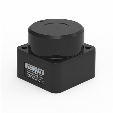 LDS-E110 Series 2D LiDAR sensor used in robotics navigation, SLAM mapping, obstacle detection, and intelligent automation applications