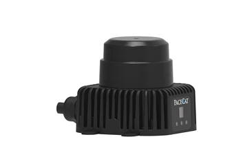 LSS-40S LiDAR sensor package including mounting brackets, cables, and technical documentation.