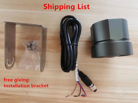 LDRR01 and LDRR03 uses FMCW frequency modulated continuous wave mode ranging radar Millimeter wave radar 20 m 120GHz
