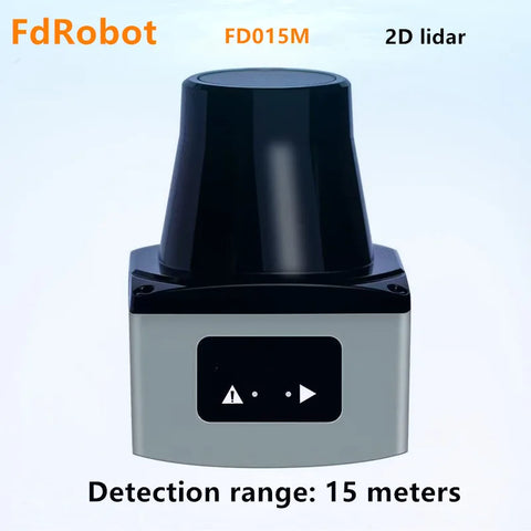 TOF 15m industrial 2D laser FdRobot lidar FD015M   ranging radar for robot obstacle avoidance Wall floor screen interaction
