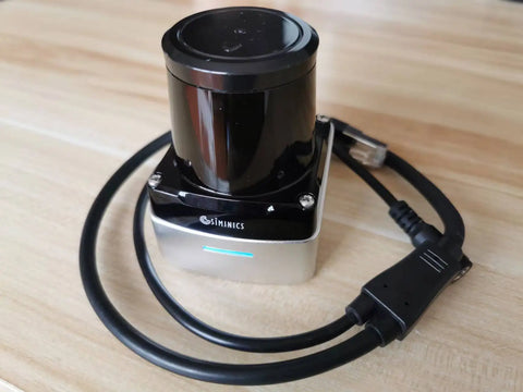 SIMINICS PAVO2 100Hz 50m TOF Outdoor Lidar Sensor for robot Navigation and obstacle avoidance, intelligent transportation