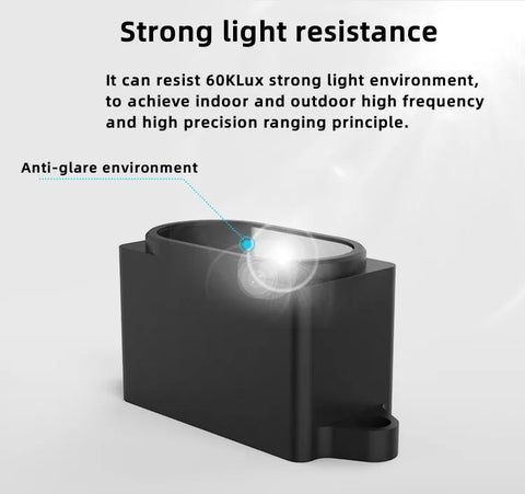 YDLIDAR SDM15 outdoor 15M single point ranging laser sensor module serial communication TOF obstacle avoidance ROS1&ROS2