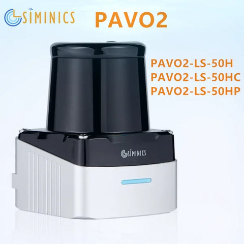 SIMINICS PAVO2 100Hz 50m TOF Outdoor Lidar Sensor for robot Navigation and obstacle avoidance, intelligent transportation