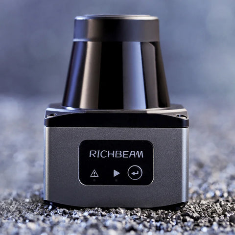 for mapping and AGV obstacle avoidance Anti glare RICHBEAM LakiBeam1 laser radar 25m 5-30Hz Industry-grade 2D LiDAR sensor
