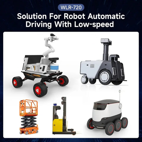 for AGV,AMR,laser forklifts,robot outdoor Navigation VanJee WLR-720 3D LiDAR 16-line Hybrid Navigation LiDAR sensor