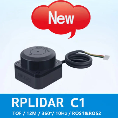 SLAMTEC RPLIDAR C1 LiDAR sensor for positioning and obstacle avoidance