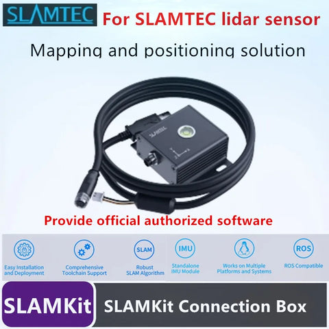 SLAMTEC LIDAR Sensor Integration with SLAMKit IMU for ROS