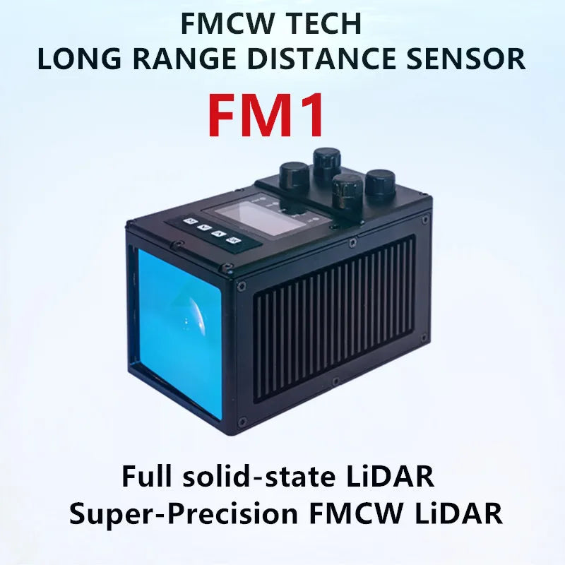 FM1 Full solid-state LiDAR 120meters long range distance laser radar s ...