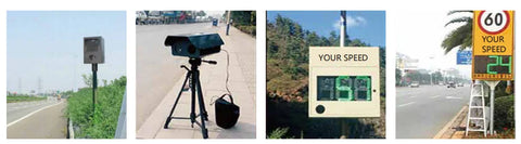 Nanoradar TSR40 60GHz microwave radar sensor for traffic speed monitoring with 32 targets