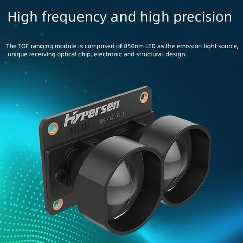 Hypersen HPS-167L 40 meters ToF laser radar real-time ranging sensor obstacle avoidance module